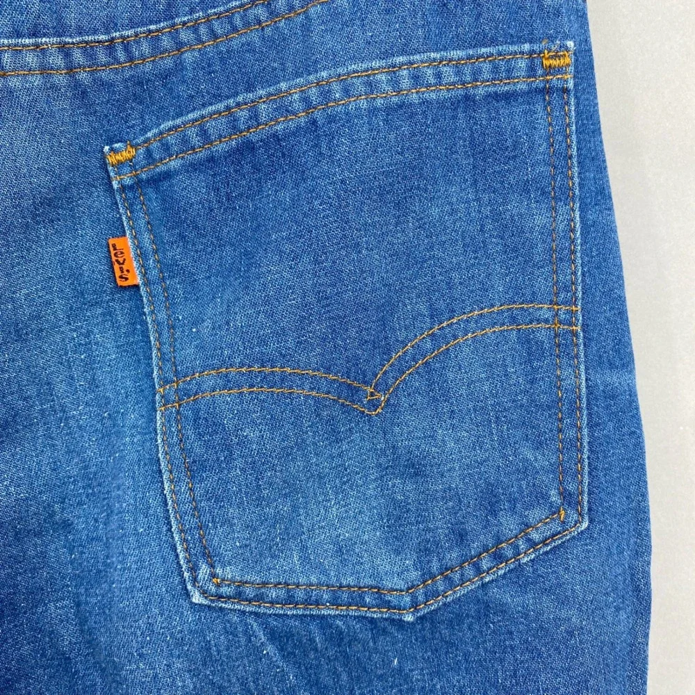 Vintage 80s Levi's Orange Tab Straight Leg Jeans Men 36x34 (34 x 29) 1984 Skosh